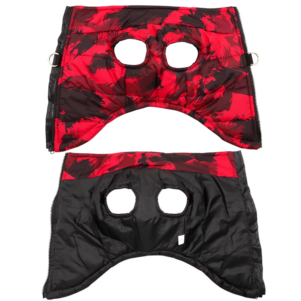 PawMode: Abrigo Impermeable para Perros en Camuflaje
