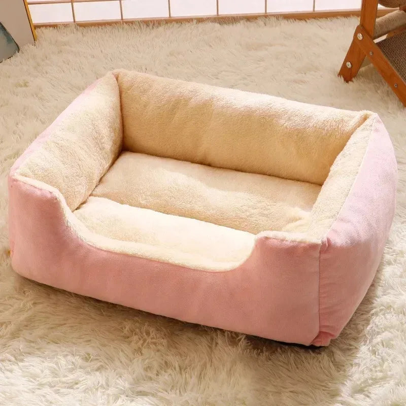 CatCorner: Cama de lujo acolchada y suavita para gatos.