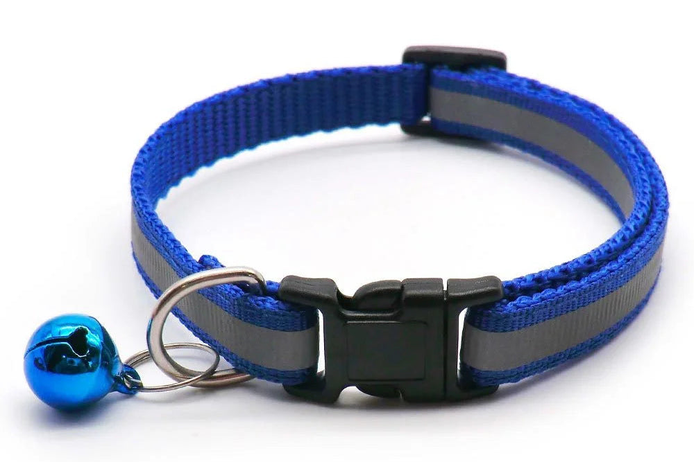 CatCorner: Juego de dos collares de colores con cascabel.