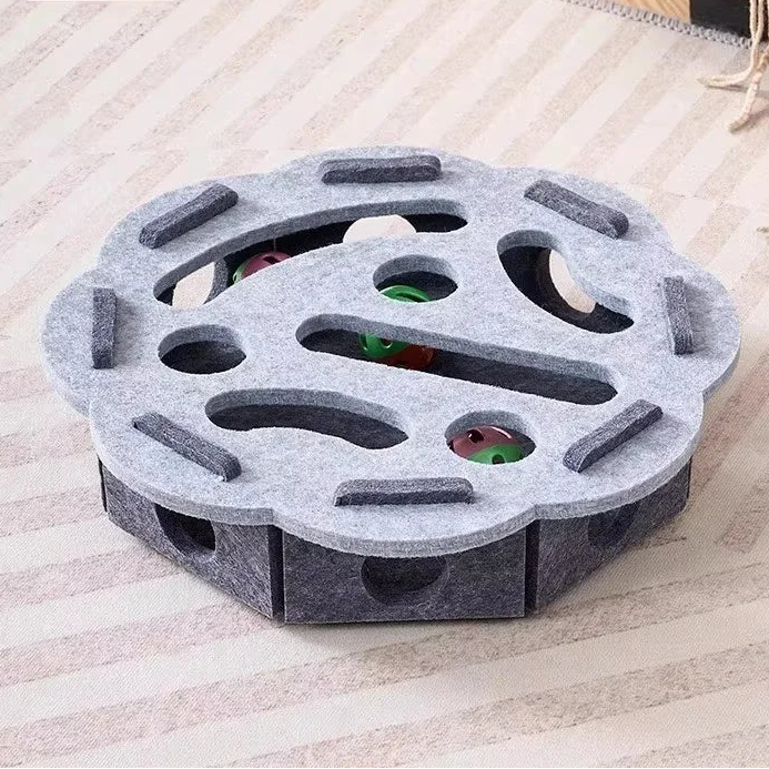 CatCorner: Puzzle Box, juguete inteligente de ejercicio y caza para gatos