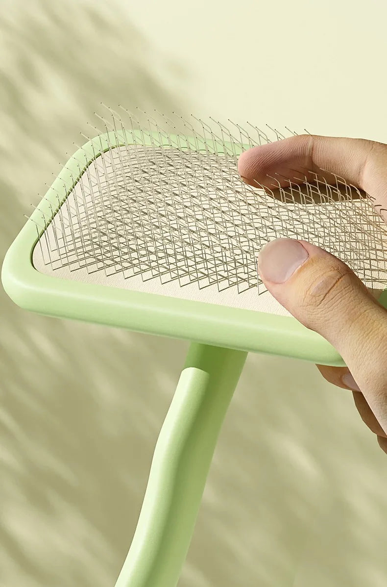 PawMode & CatCorner: Cepillo Desenredante de Acero Inoxidable para Perros y Gatos