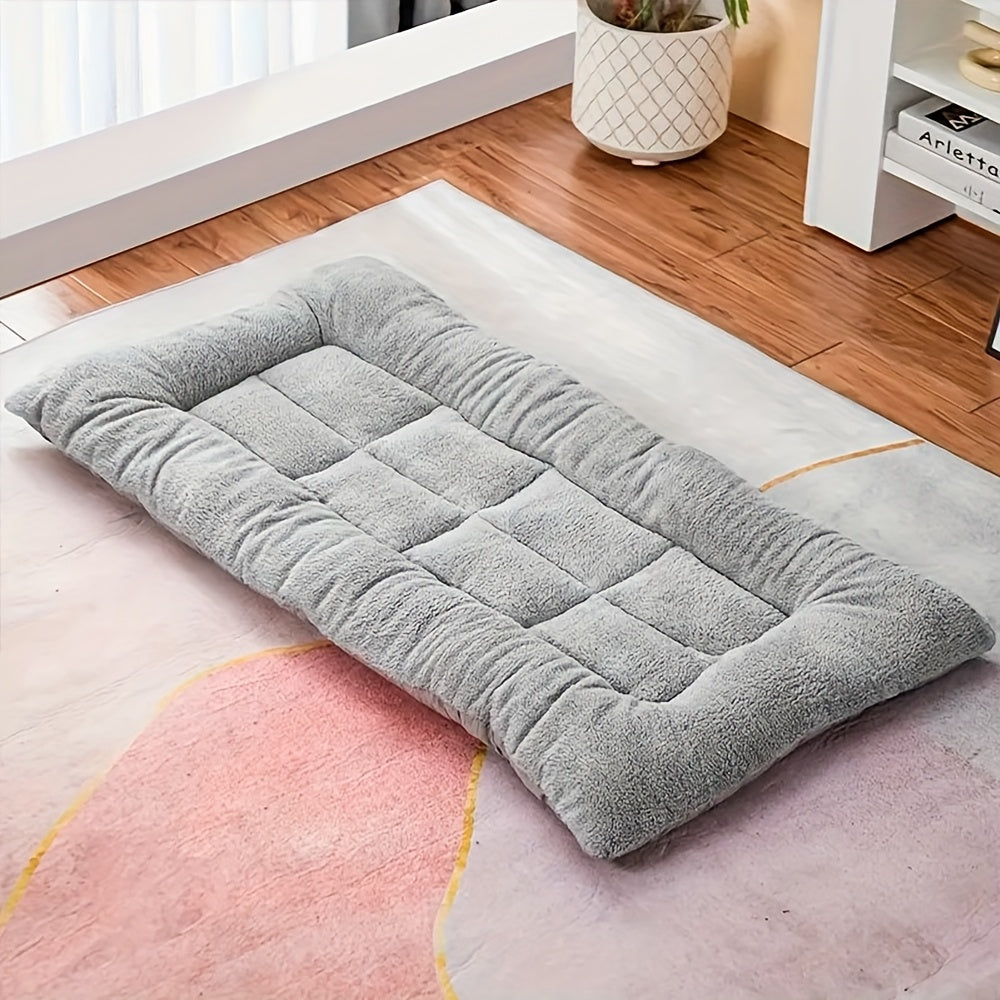PawMode: Cama pluma acolchada GRANDE para perro.
